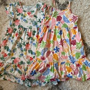 2 old navy girl dresses worn once